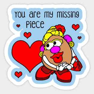 Mrs Potato Sticker